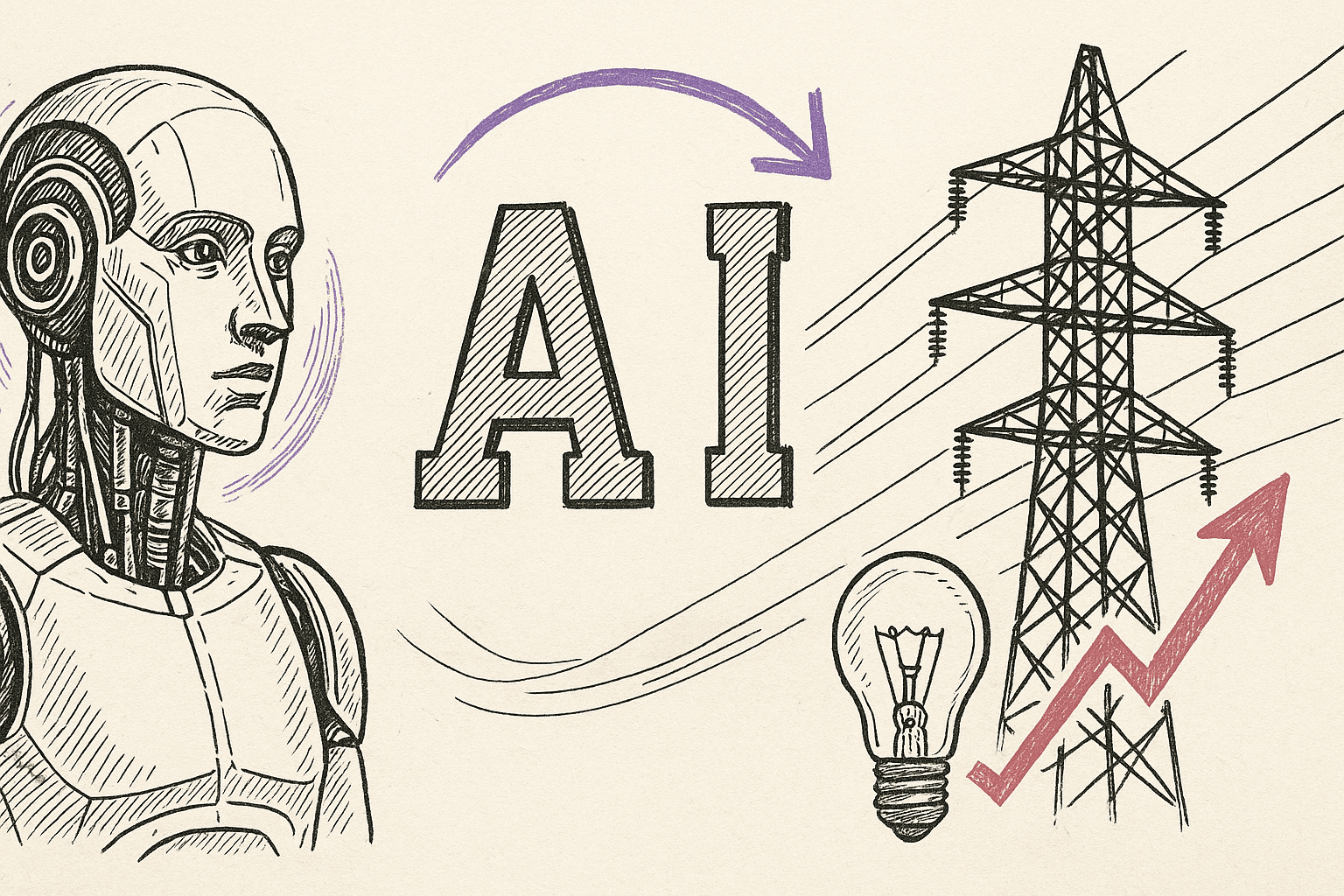 L’intelligence artificielle et sa consommation d’électricité mondiale maîtrisée