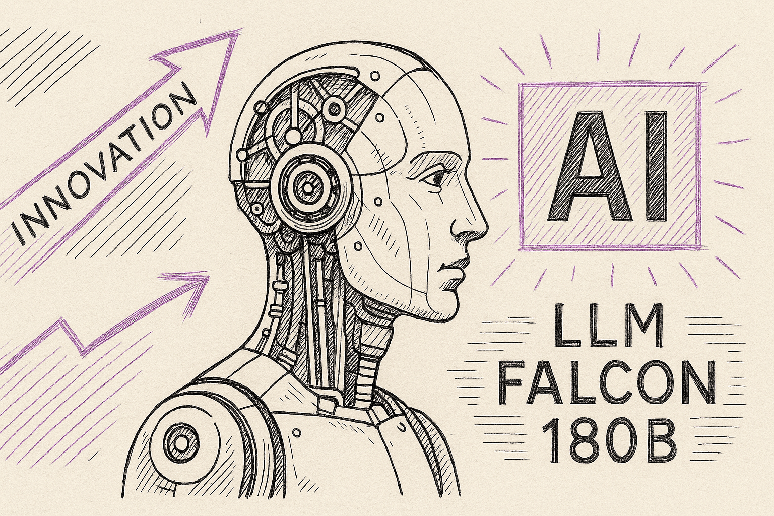 Lih Falcon 180B : un modèle IA français open source de nouvelle génération