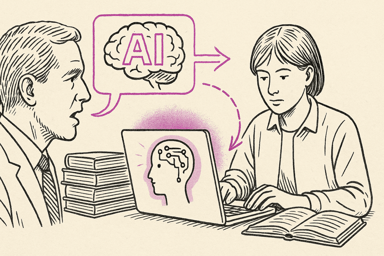 L’IA dans l’éducation : plus de discours que d’usages concrets